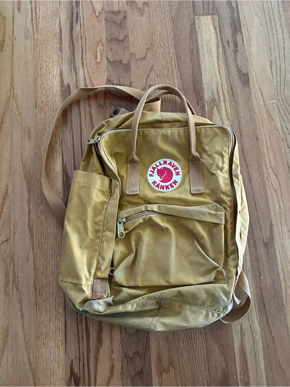 Kånken Men's Mustard Yellow Backpack